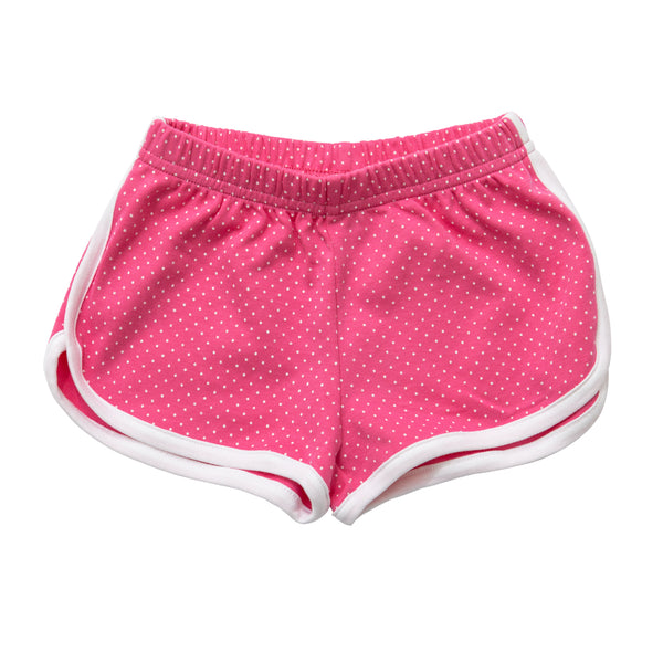 Hot Pink Polka Dot Shorts