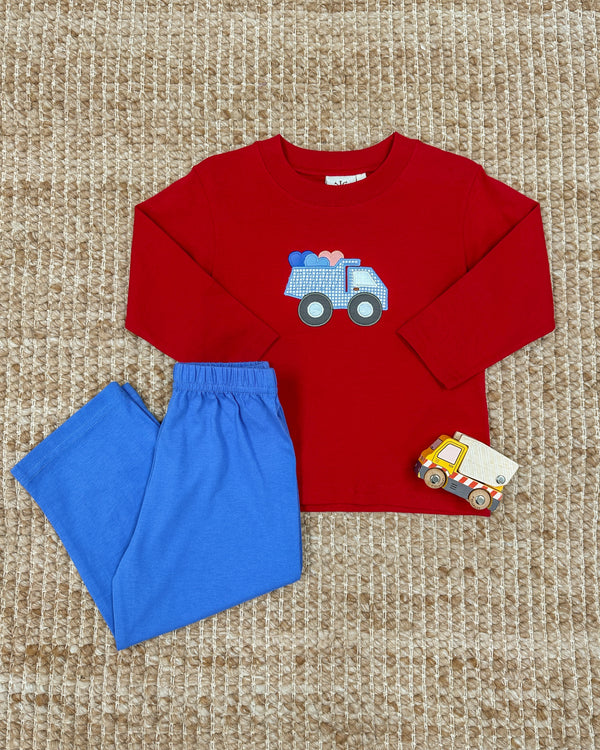 Heart Hauler Dump Truck LS Shirt