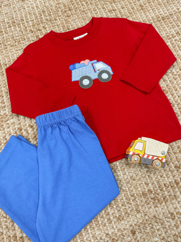 Heart Hauler Dump Truck LS Shirt