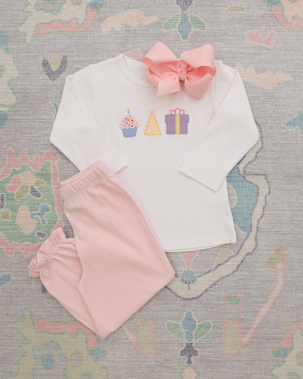 Birthday Trio LS Top