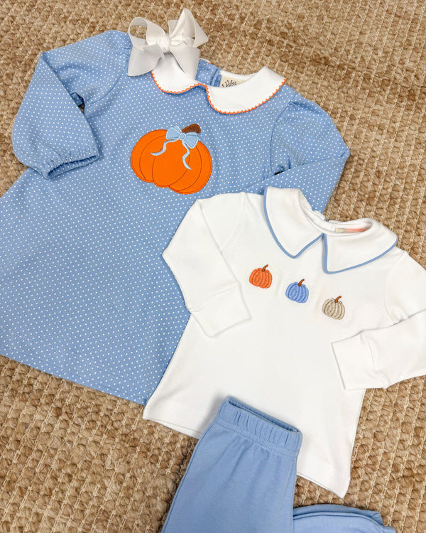 Pumpkin Trio Bloomer Pants Set
