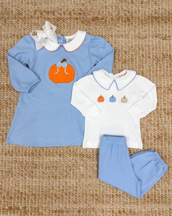 Pumpkin Trio Bloomer Pants Set