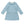 Braided LS Dress- Lt. Blue