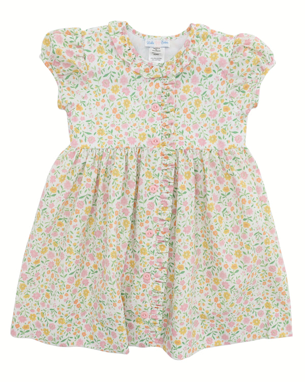 Ashley Spring Floral Ruffle Dress