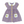 Tiger Pocket Dress- Purple Gingham