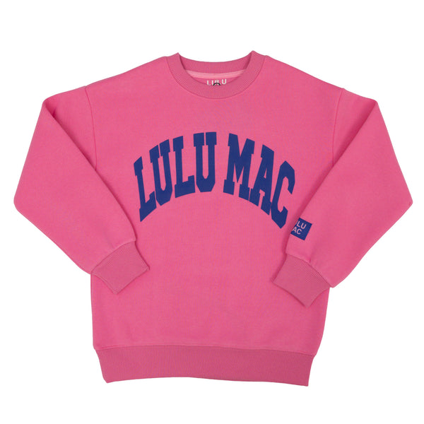 Lulu Mac Sweatshirt- Pink/Royal