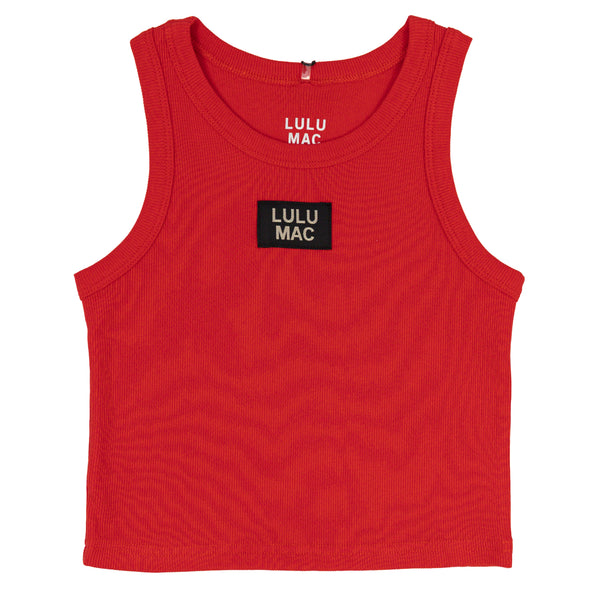 Red Solid Tank