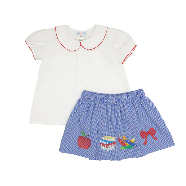 Back to School Olivia Skirt Set
