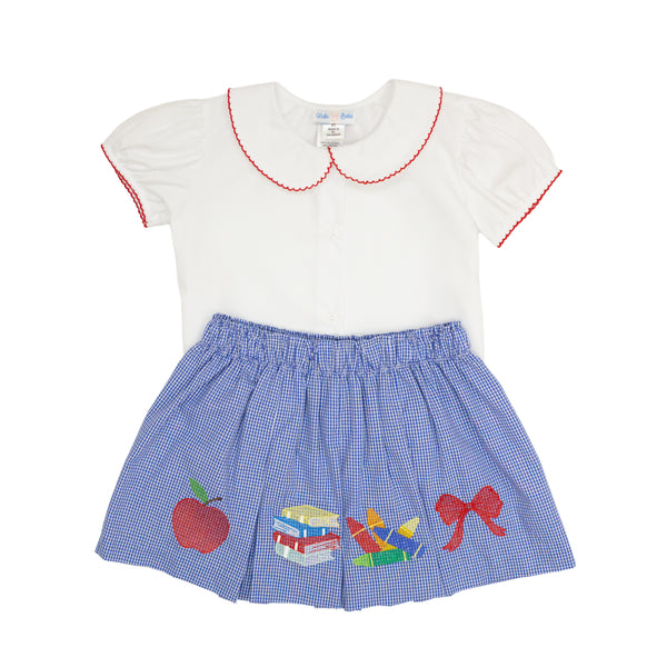 Back to School Olivia Skirt Set