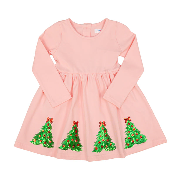Christmas Tree Sequin Dress