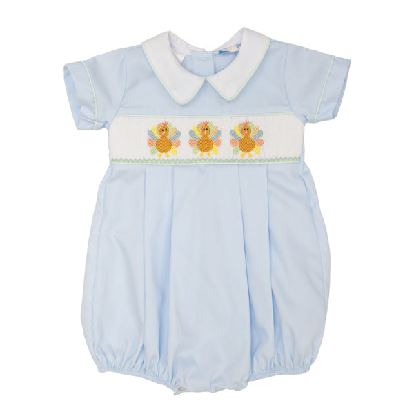 Turkey Smocked Blake Bubble