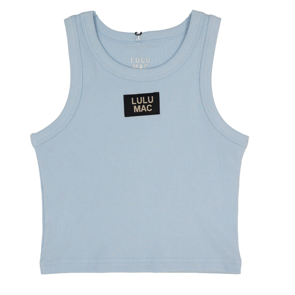 Light Blue Solid Tank