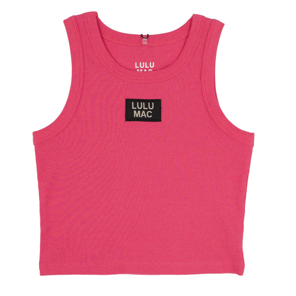 Hot Pink Solid Tank