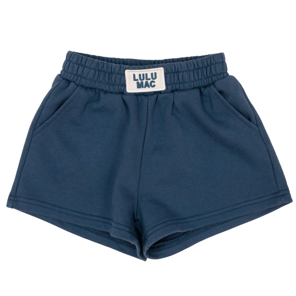 Terry Cloth Short- Navy