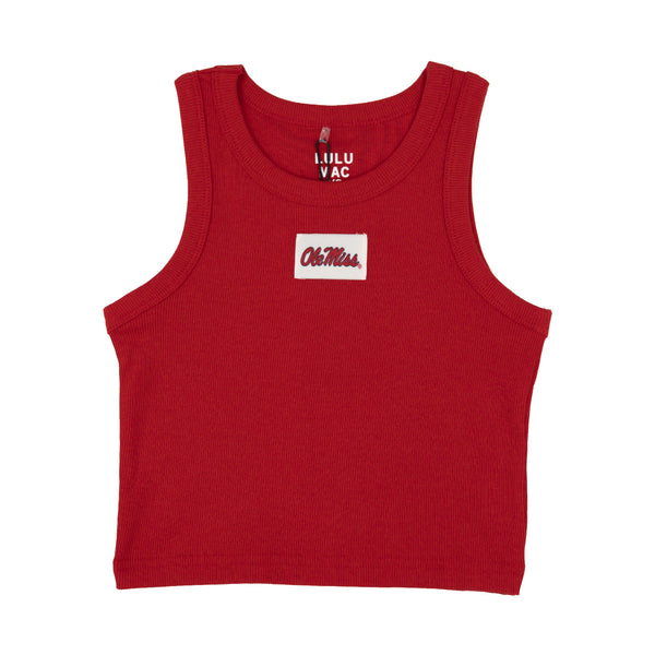 Ole Miss Tank- Red
