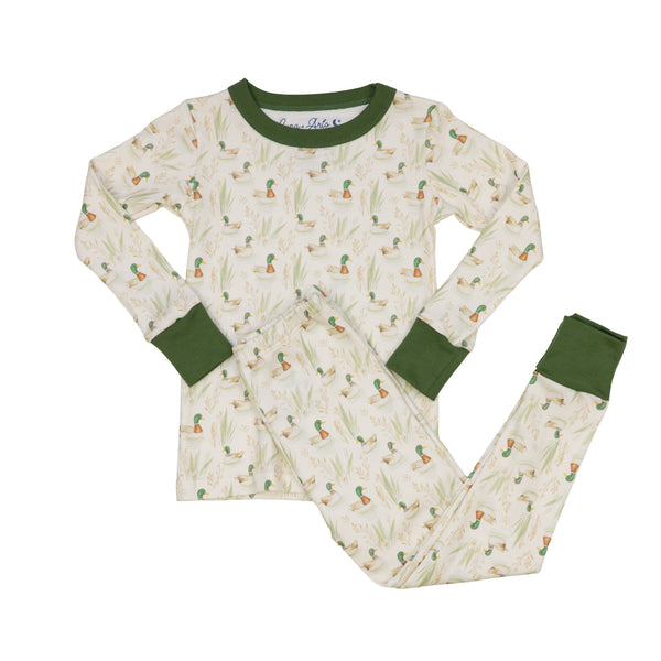Mallard's Pond Long Pajamas