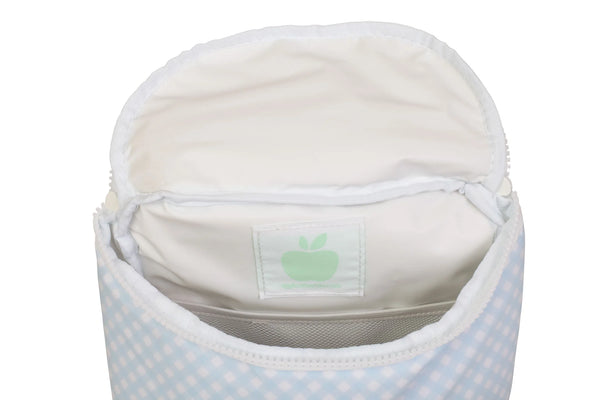Blue Gingham Bottle Bag