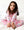 Party Animals Glow In The Dark L/S Pj- Pink