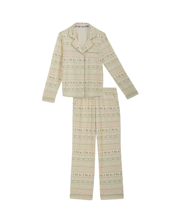 Women's Time Of Wonder L/S Pj Set