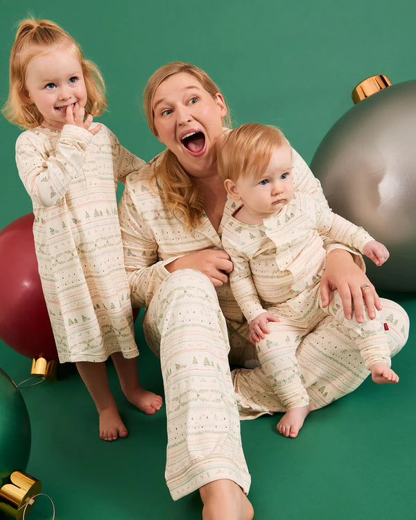 Women's Time Of Wonder L/S Pj Set