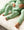 Green Ticking Stripe Sleep Romper