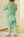 Green Ticking Stripe 2-Piece Pajamas