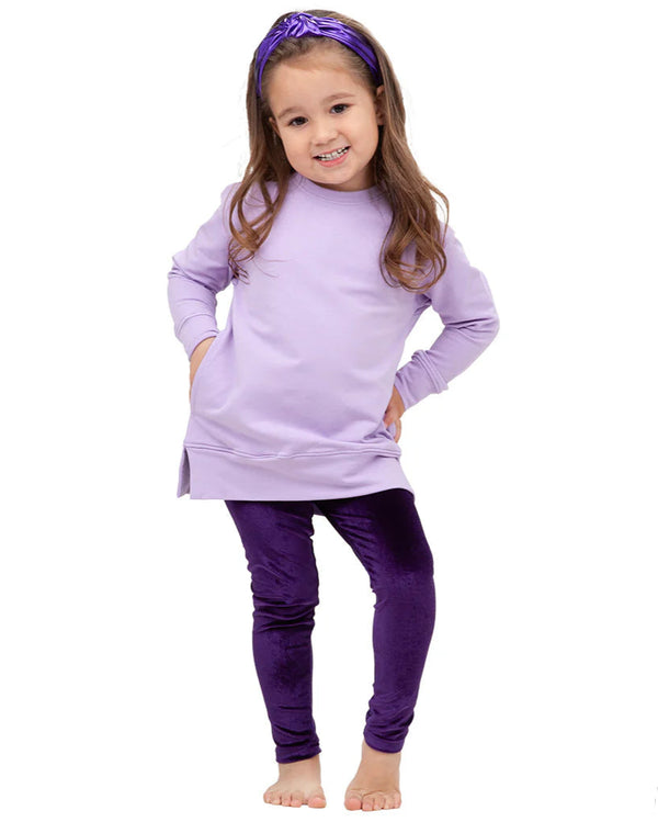 Tunic Pocket French Terry Lavender