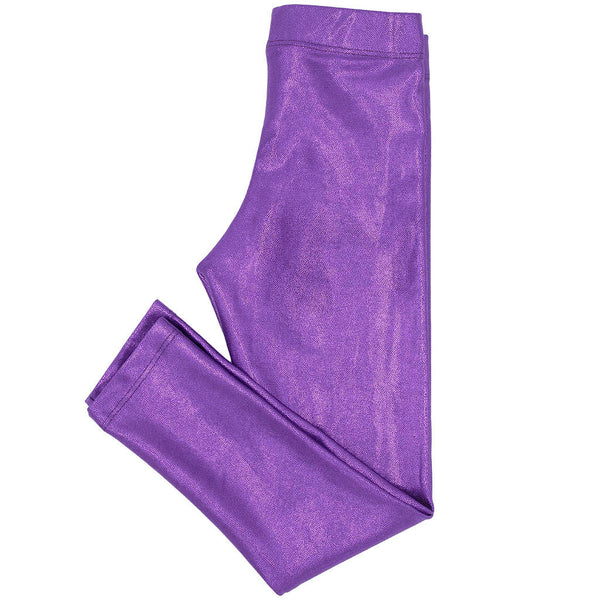 Shimmer Legging- Purple