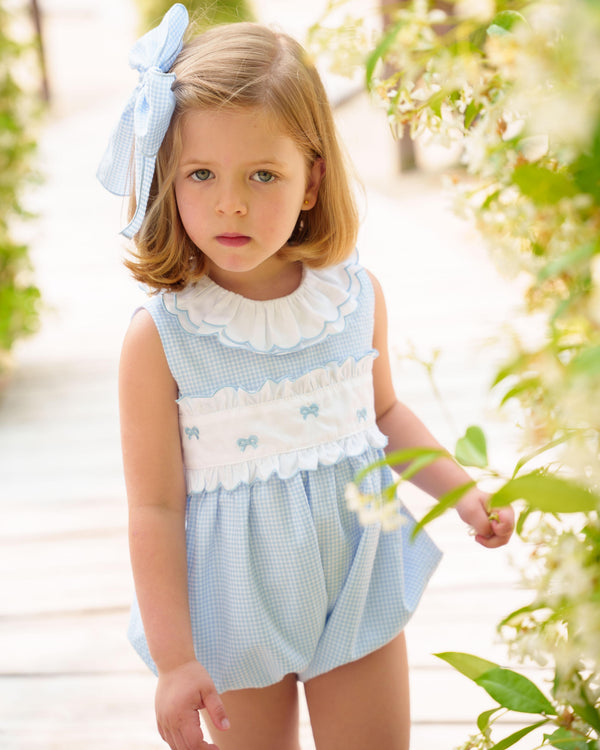 Mini Blue Gingham Bubble
