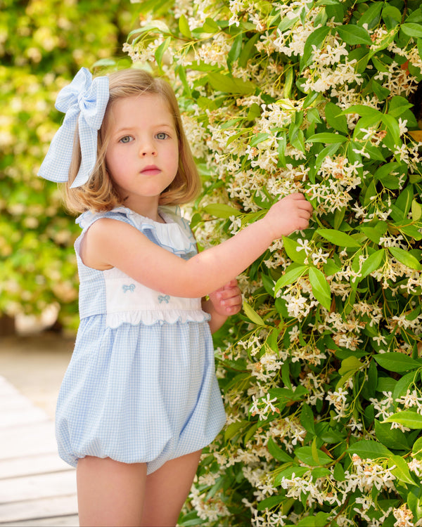 Mini Blue Gingham Bubble