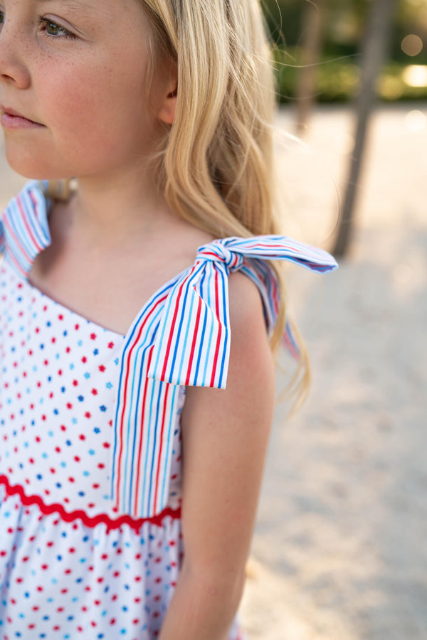 Amelia Sundress- Dilworth Liberty Daisies