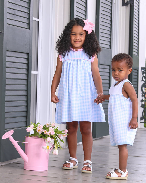 Madden Jon Jon- Light Blue Gingham