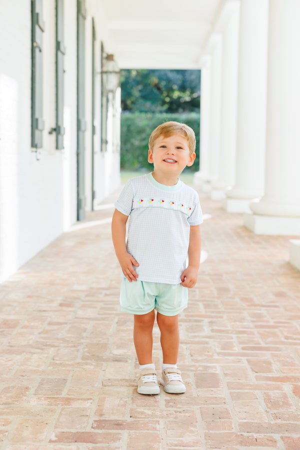 Magical Balloons Banded Short Set