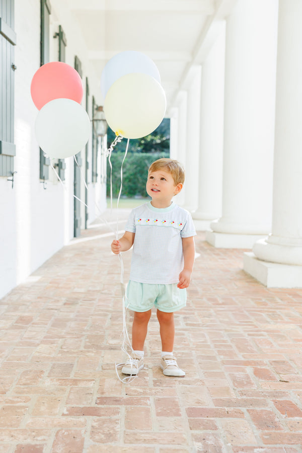 Magical Balloons Banded Short Set