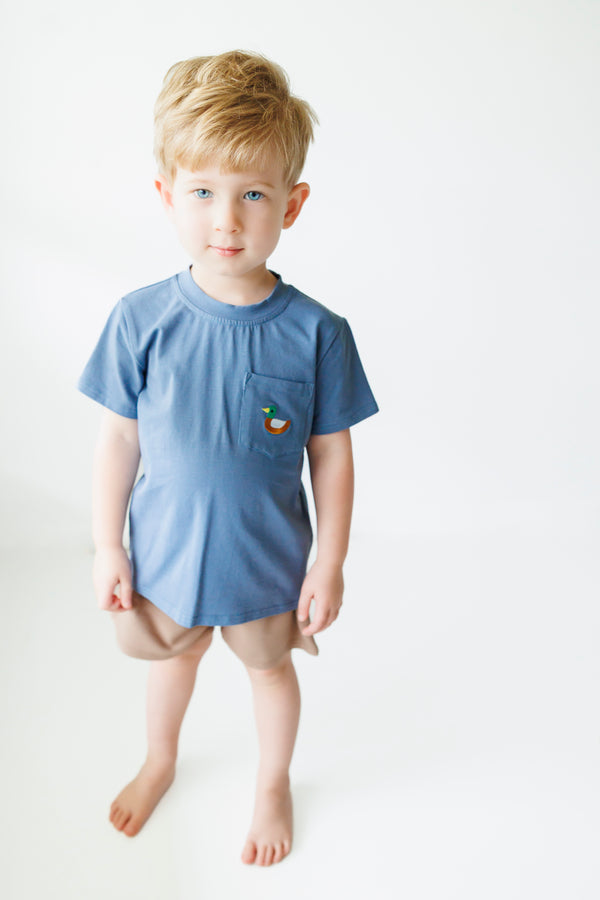 Knit Shorts- Khaki