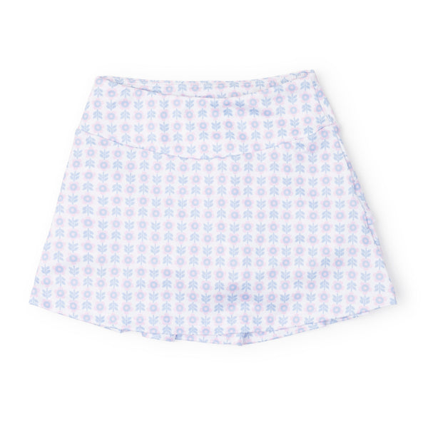 Margot Performance Skort- Flower Power Pink
