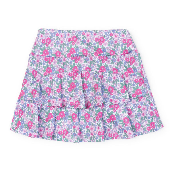 Margot Performance Skort- Heirloom Floral