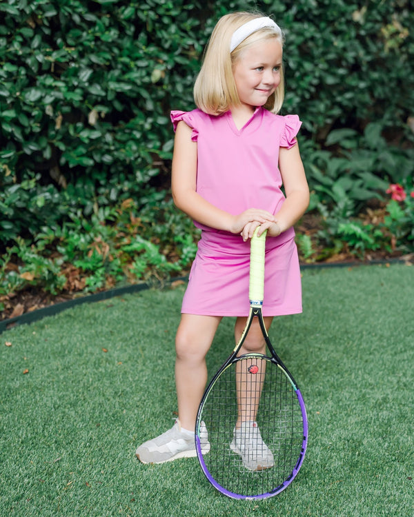 Margot Performance Skort- Hot Pink