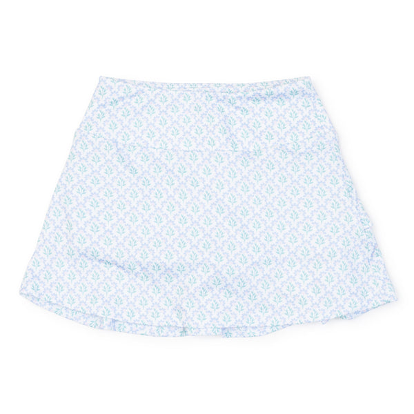 Margot Performance Skort- Trellis Bloom Blue