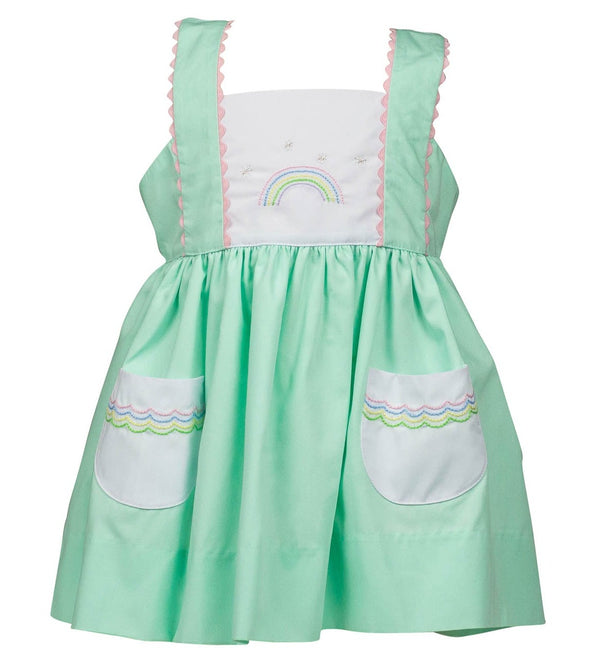 Mariana Mint Rainbow Dress