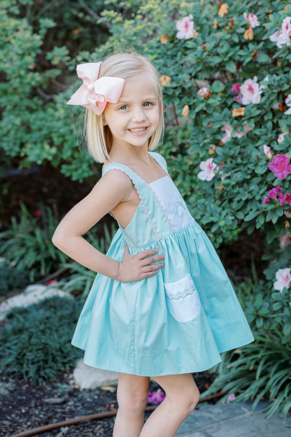 Mariana Mint Rainbow Dress