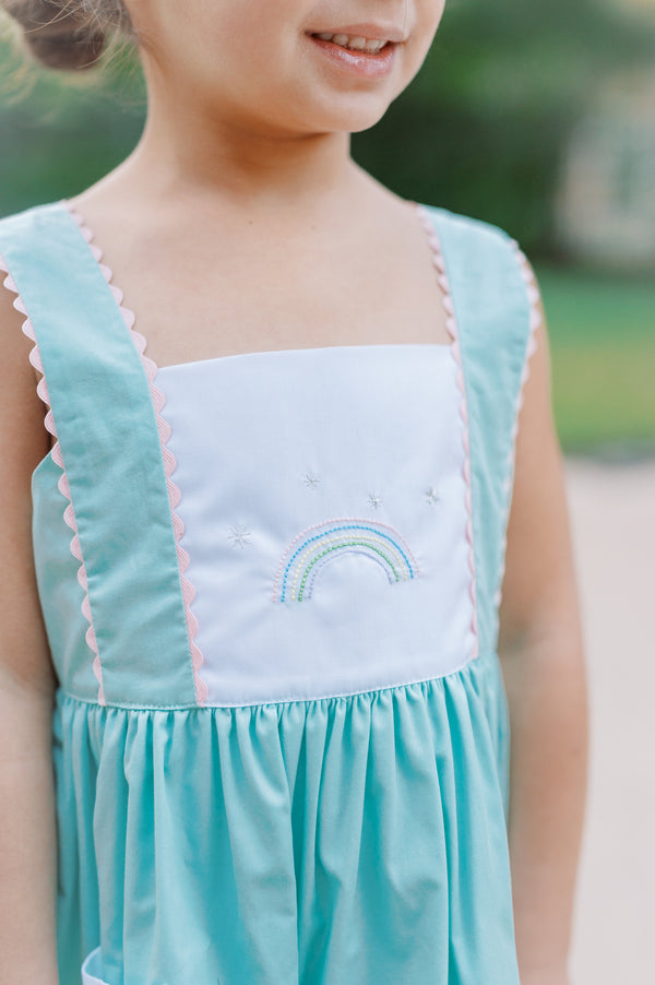 Mariana Mint Rainbow Dress