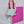 Circle Skirt- Aqua Velvet