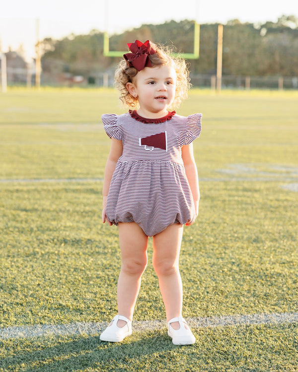 Megaphone Bubble- Maroon