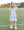 Megaphone Dress- Light Blue