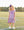 Megaphone Dress- Purple