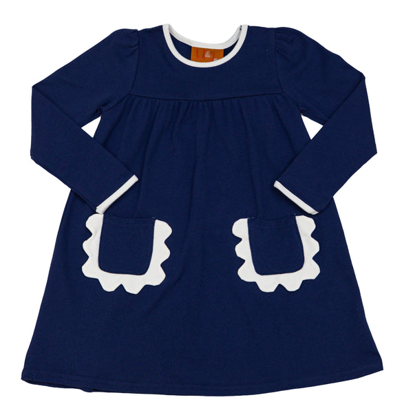 Izzie Dress- Navy