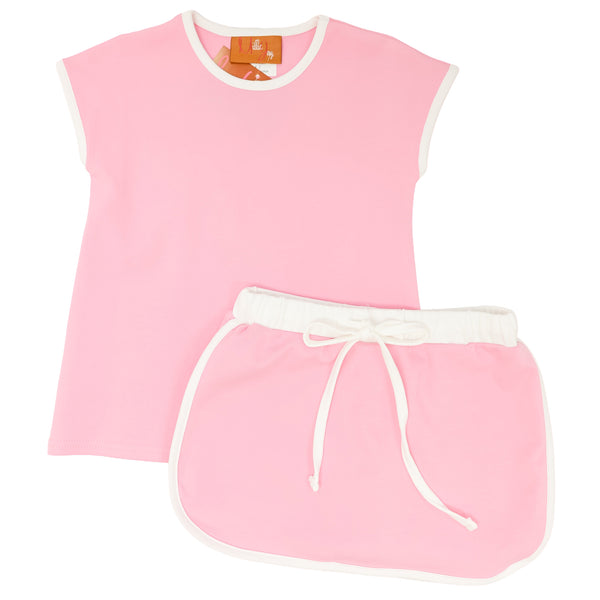 Aria Skort Set- Pink