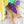 Mardi Gras Gemstone Headband- Large
