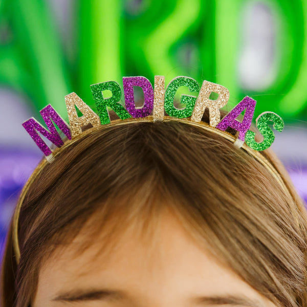 Mardi Gras Tiara Headband